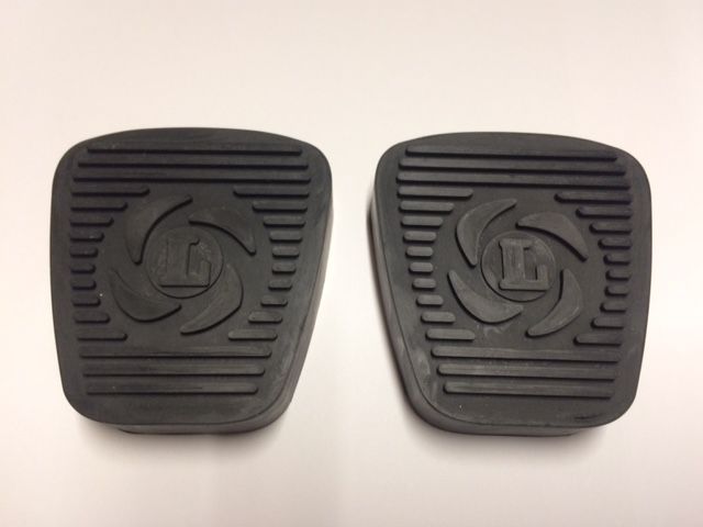 PEDAL RUBBERS x2 (Triumph Spitfire IV & 1500) (From 1970- 80)